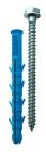 Cheville à visser en nylon - PFA12X130 - diam. 12 mm x long. 130 mm - Boîte de 20