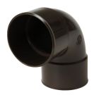 COUDE FEMELLE/FEMELLE 87°30 DIAMETRE 80 MARRON - UCR88GTM