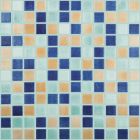 Mosaïque en verre recyclé - MEZCLA 503/504/508 Malla 25X25MM