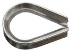 COSSE COEUR - INOX  6 mm - P/1