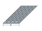Bande de ventilation, perforation rectangulaire Section ventilation 185 cm2 / ml  Noir Longueur 2,50m
