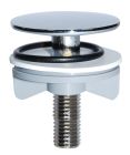 Cache-trou chromé D43