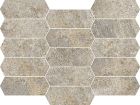 Grès cérame porcelainé - Bourgogna Décor 26 x34,5 greige