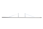 Barre à débuller alu - 3m
