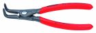 Pince coudée circlips extérieur Knipex - Pour circlips extérieur de diamètre 10 à 25 mm