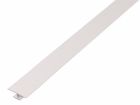 Profilé 'H' 40x20x25/1000 plastifié blanc