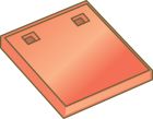 Tuile courte 17x18
