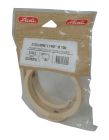2 COLLIERS LYRE AVEC ATTACHE DIAMETRE 100 SABLE S/SACHET - 2CA10GTS