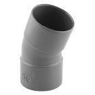 Coude PVC évacuation 20° femelle/femelle Ø50 - COUDE FEMELLE 20° D 50 80p