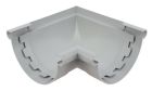 ANGLE MIXTE GOUTTIERE A COLLER DEV25 GRIS