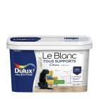 Peinture - LE BLANC TOUS SUPPORTS - CRÈME DE PEINTURE SATIN Blanc 2,5 L