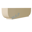 Protège Panne double.Long 1200m** Epaisseur 150mm x 250mm - Protège Panne double.Long 1200m** Epaisseur 150mm x 250mm couleur SABLE