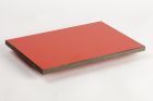 MDF IGNIFUGE sans colorant  CERTIFIÉ CARB 2 À BASE DE PIN DES LANDES - CLASSEMENT B-s2,d0 -   CERTIFIÉ CARB 2 - COMPACMEL PLUS IGNIFUGE E-Z ROJO S.3 - 2850 x 2100 - Ep.8