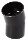 COUDE MALE/FEMELLE 20° DIAMETRE 80 NOIR      - UCR2GTN