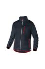 Veste - HYBRID SWEAT-JACKET COLOR BLOCK, Couleur SAMBA/DARK SAPPHIRE, taille XXL