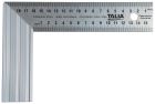 EQUERRE DROITE ET D'ONGLET LAME INOX TALON ALU 250MM