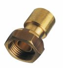 B659-14 - Raccord 2 pièces à souder pour GAZ NATUREL - Cuivre Ø14 - Ecr.tournant F15/21 - Pour le raccordement d'un tube cuivre à son appareil alimenté en GAZ NATUREL