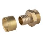 PER à glissement raccord mâle M26x34 Ø25