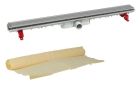 CANIVEAU DOUCHE FAIBLE HAUTEUR 790MM D40G/REV+NATTE - SICANATFH80R