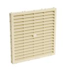 GRILLE MACONNERIE   CARREE 200 AVEC ANTI INSECTE  SABLE   - M214S