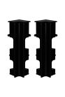 Plinthes - MCL ACCESSOIRE PVC NOIR ANGLE RENTRANT DROIT 120 MM