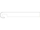 planche massive arrondie 175 x 20 mm blanc signalisation 3