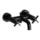BAIN/DOUCHE CROSS ROAD CHROME NOIR BROSSE