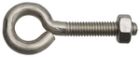 PITON A VISSER FIL. MET. INOX  6 X 30 mm ECROU - P/2