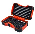 JEU D’EMBOUTS 1/4' POUR VIS À FENTE/PHILLIPS/POZIDRIV/6 PANS/TORX® TAMPER - 54 PCS