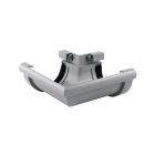 Angle intérieur gouttière ronde 90° dév.160 gris - ANGLE 90° INT 16 GRIS 15p