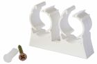 Clip simple de fixation de tube 26 (x10)