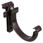 SUPPORT DE CROCHET MONTE POUR PROFILE LG25 MARRON - UASC25M