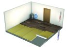 Sous couche caoutchouc avec pare vapeur alu - TS Silent PlusTM - long. 10m x larg. 1m