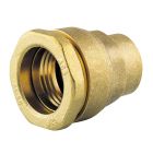 Raccord laiton taraudé Ø25x1/2' - RAC. FEMELLE LAITON D25x1/2