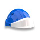 Casque - Orizon bleu visiere blanche - Taille unique