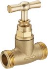 robinet d'arrêt double mâle M.20x27
