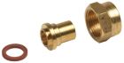 Raccord 2 pièces à braser 20x150 douille D14 NF