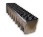Caniveau - R200G00R avec grille de Fonte Ductile résist. C-250