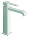 Mitigeur de lavabo mi haut WHITEMAT avec vidage - blanc