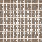 Mosaïque en verre recyclé - EDNA COFFEE 25X25MM