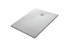 Receveur Centuria Slate R1 ronde 120X100 gris perla mcbath