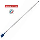 GRATTOIR PLAT 12 CM MANCHE TELESCOPIQUE EN ALUMINIUM