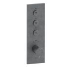 FACADE THERMO UP VERTICALE THERMO 3 SORTIES TRIVERDE METAL BROSSE