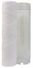 105008 - Kit standard - Lot de 1 filtrante bobinée 20 microns et 1 anticalcaire pour filtrer les impuretés contenues dans l’eau- Pour bol de taille standard 10' - Durée des cartouches 12 mois (1 an) - Fabriqué en France