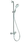 combine de douche new day mitigeur chrome