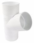 CULOTTE SIMALE PLE 67°30 MALE DIAMETRE 96 - FEMELLE DIAMETRE 100 BLANC - BT16GT1B