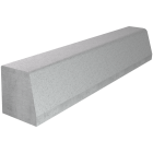 Bordure T2 charretière - long. 1m x larg. 15cm x haut. 17cm - béton gris CE 6.0