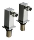 colonnettes carree pour qm107 entraxe baignoire 150mm