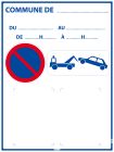 AFFICHAGE D'ARRETE MUNICIPAL l 800 L 600mm
