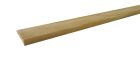 Chant plat raboté arrondis pin - Long. 2150 mm x larg. 40 mm x ep. 6 mm